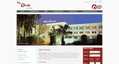Desktop Screenshot of clarkshotels.com
