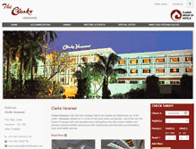 Tablet Screenshot of clarkshotels.com